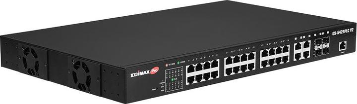 Actual product image Edimax Pro PoE+ Switch GS-5424PLC V2 28 Port (28 Ports)
