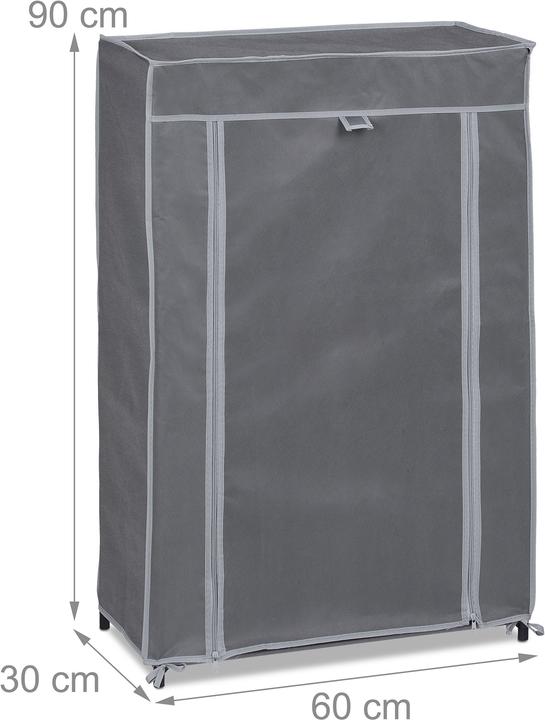 Actual product image Relaxdays Shoe cabinet (60 x 30 x 90 cm)