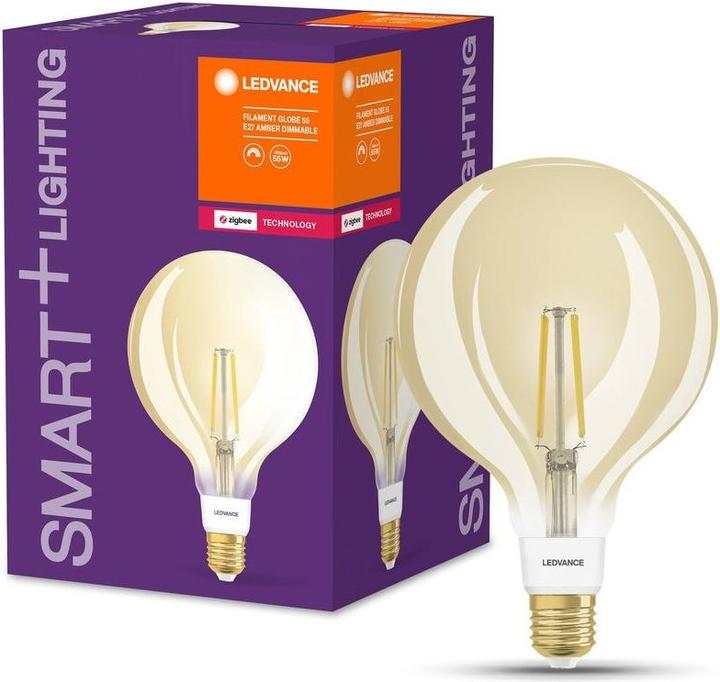 Produktbild Ledvance Smart+ Filament Globe (E27, 6 W, 680 lm, 1 x, E)