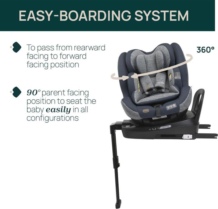 Actual product image Chicco SEAT3FIT I-SIZE AIR 40 - 125 CM (Reboarder, ECE R129/i-Size Standard)