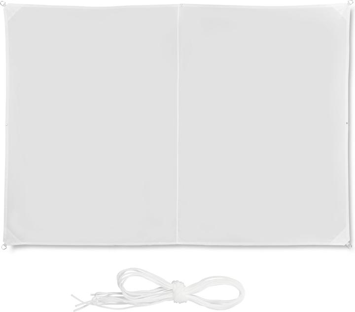 Actual product image Relaxdays White Rectangular Awning (400 x 200 x 0.5 cm)