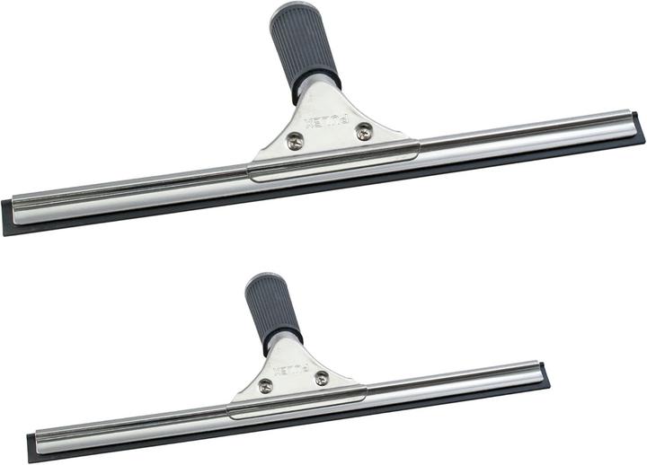Produktbild Novaliv Sparset Fensterabzieher Profi 25 cm + 35 cm Fensterreiniger Edelstahl mit auswechselbaren Gu (1 Stk.)