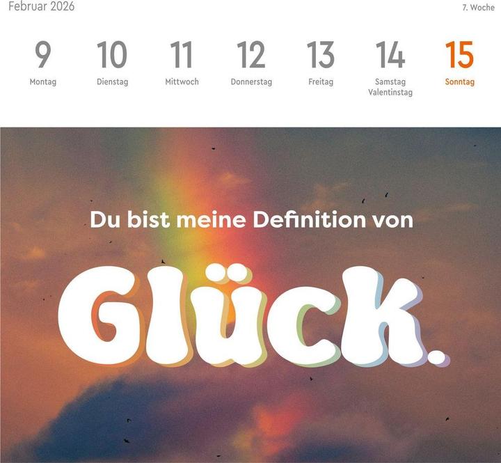 Produktbild Visual Statements Premium-Postkartenkalender 2026 (16.5 x 17.7 cm, Harter Einband, Deutsch)