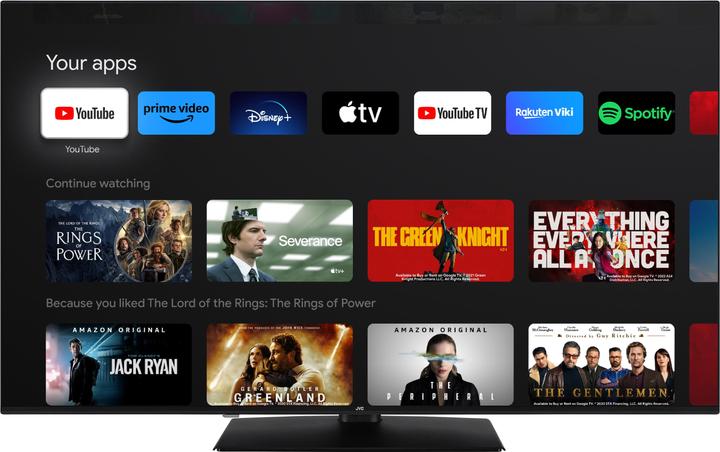 Actual product image JVC LT-65VUQ3455 LED-TV UHD QLED TIVO (65", QLED, 4K, 2024)
