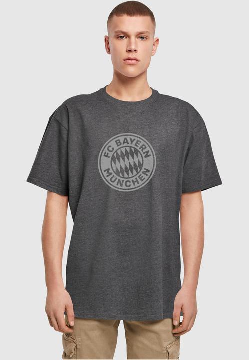 Actual product image FC Bayern München FC Bayern Tonal Logo for grey colours Heavy Oversize Tee - 115477 (M)