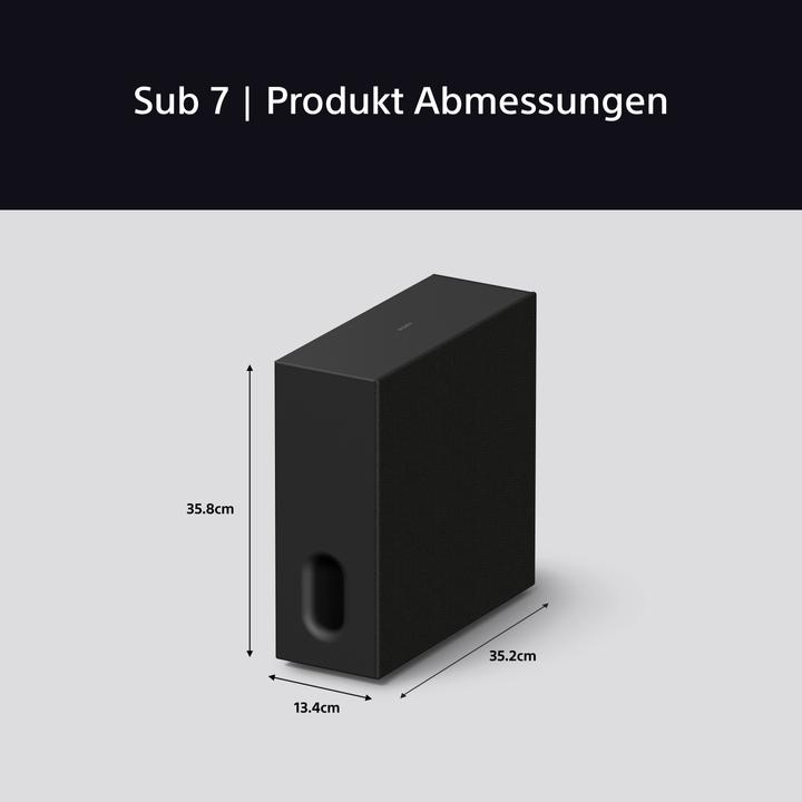 Actual product image Sony Bravia Theatre Sub 7 (1 pcs., 100 W)