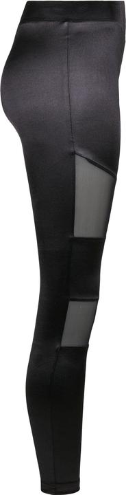Actual product image Urban Classics Ladies Shiny Tech Mesh Leggings (XS)