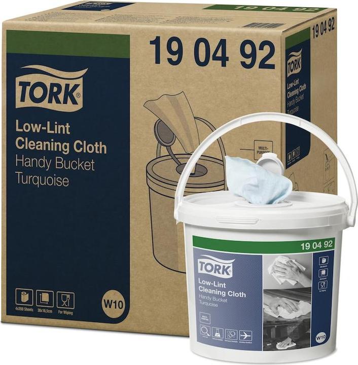 Actual product image Tork Czyściwo włókninowe o niskim stopniu pylenia, premium - seledynowe (1 x)