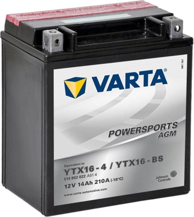 Varta Powersports (12 V, 14 Ah, 210 A)