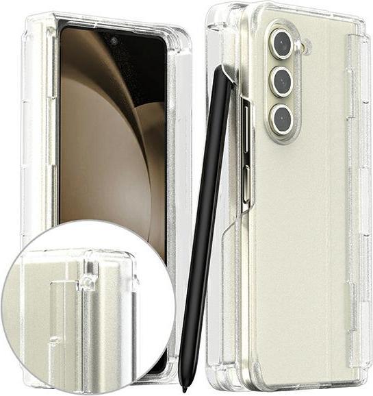 Produktbild Araree etui Nukin 360 P Sam Z Fold5 F946 przeźroczysty-matowy/clear matt AR20-01764C (Samsung Galaxy Z Fold5)
