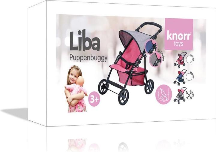 Immagine prodotto Knorrtoys Puppenbuggy Liba - jeans grey