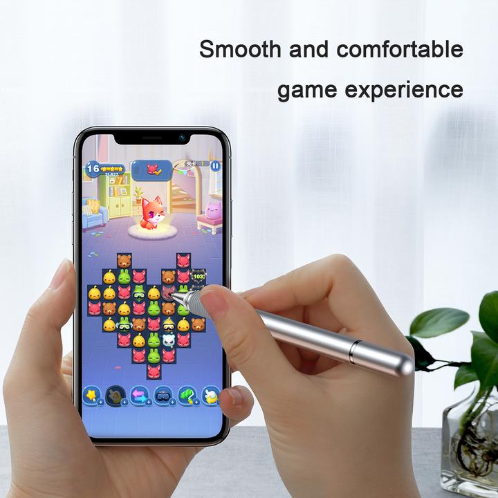 Actual product image Baseus Golden Cudgel Capacitive Stylus Pen Silver