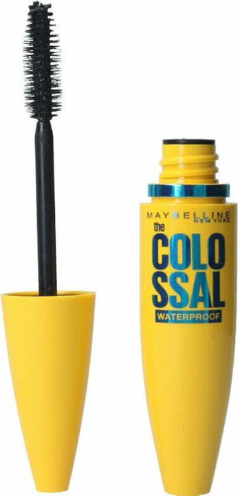 Actual product image Maybelline New York The Colossal (1 100% Black Waterproof)