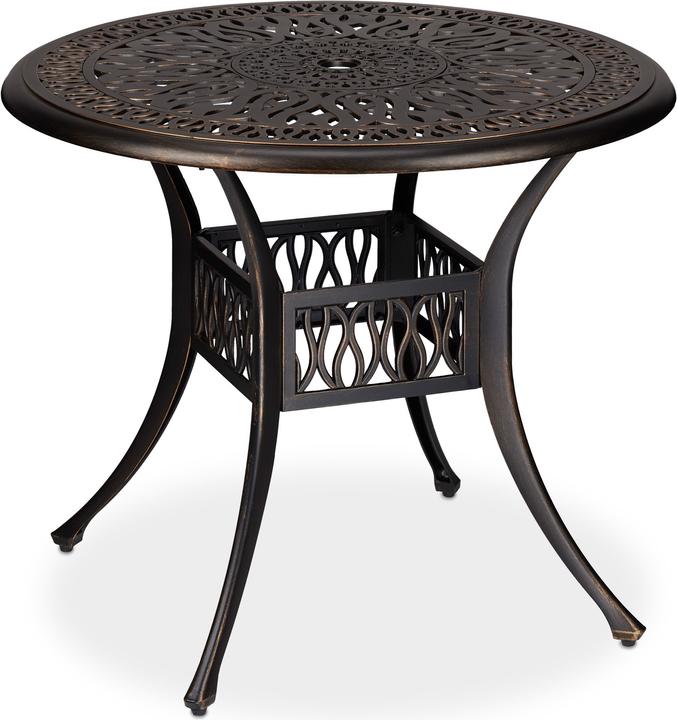 Relaxdays garden table (90 cm)