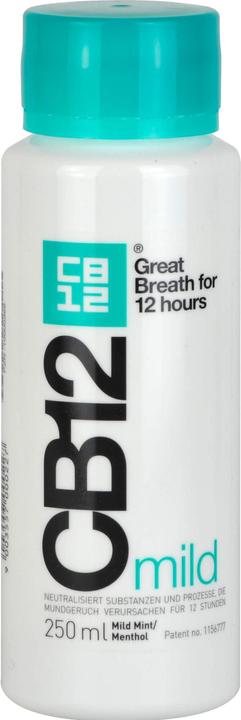CB12 mild Mint/Menthol Mundspülung, 250 ml Lösung (250 ml, Mundspülung)