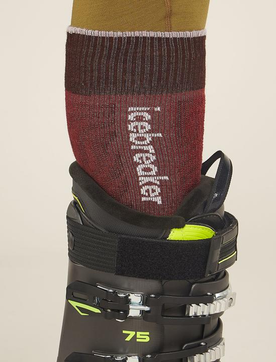 Actual product image Icebreaker Men Merino Ski+ Light OTC Mountain Contour (39 - 41.5)