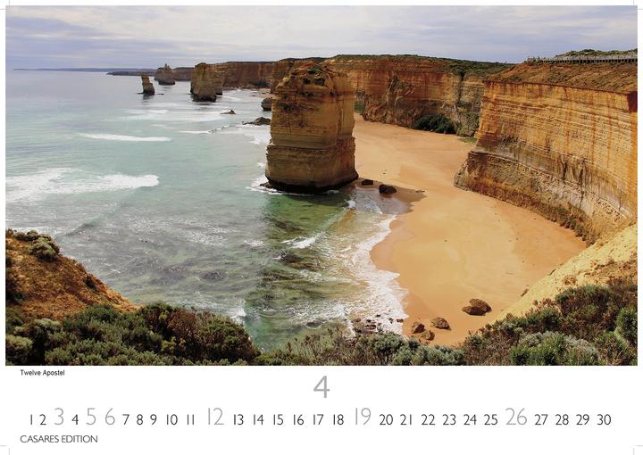 Produktbild Australien 2026 L 35x50cm (35 x 50 cm, Deutsch)
