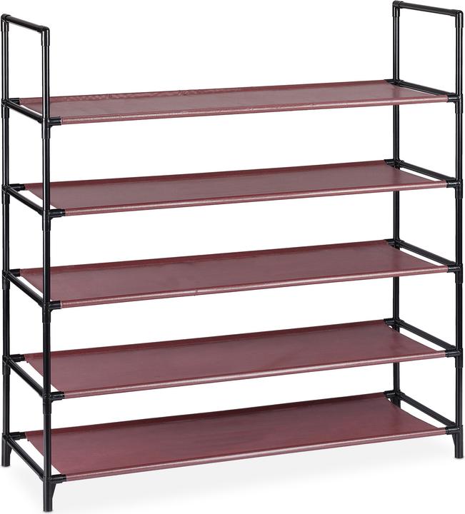 Productafbeelding Relaxdays Schoenenrek (87,5 x 30 x 90,5 cm)