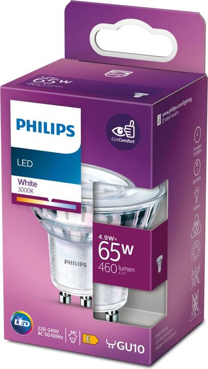 Immagine prodotto Philips Lampada (GU10, 4.90 W, 460 lm, 1 x, E)