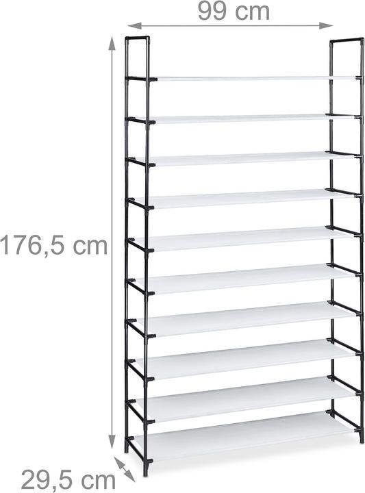 Actual product image Relaxdays Mila (99 x 29.5 x 176.5 cm)