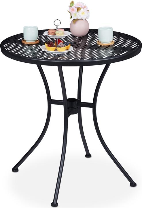 Actual product image Relaxdays garden table (70 cm)
