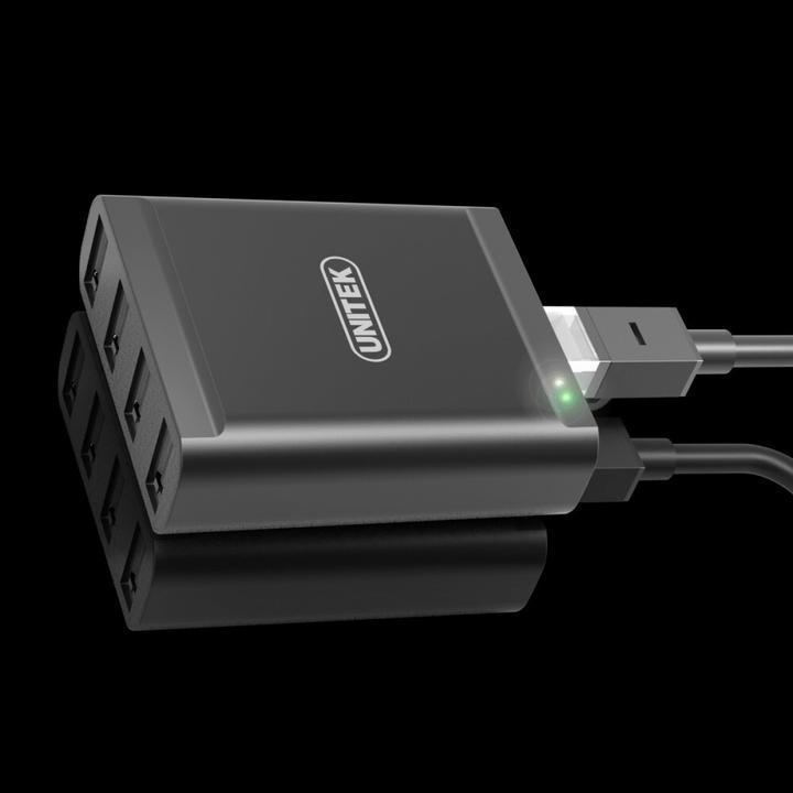 Actual product image Unitek Y-2516 Interface Hub USB 2.0 (USB-A, 5 Ports)