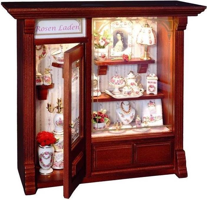 Produktbild Reutter 102.798/3 - Rosenladen mit Beleuchtung - Schaufensterladenserie 798