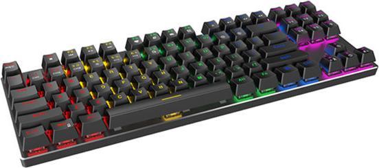 Actual product image Havit KB435L keyboard USB QWERTY Black (Eng. Int., Cable)