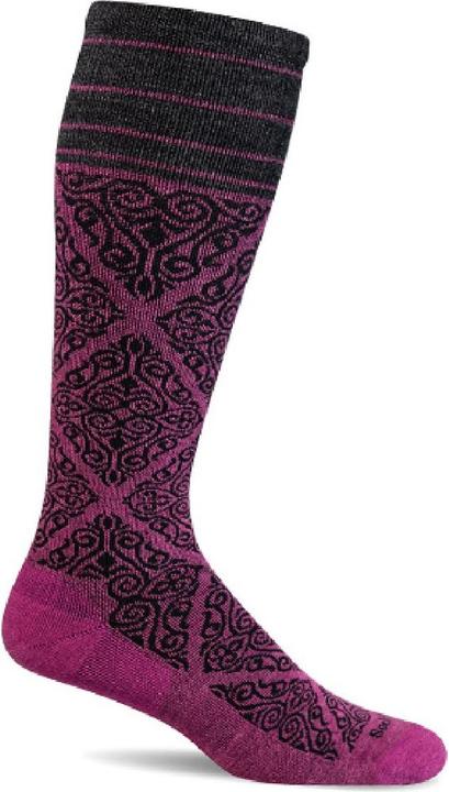 Actual product image Sockwell The Raj Kompressionstrümpfe Damen Himbeer M/L 39-43 (39 - 43)