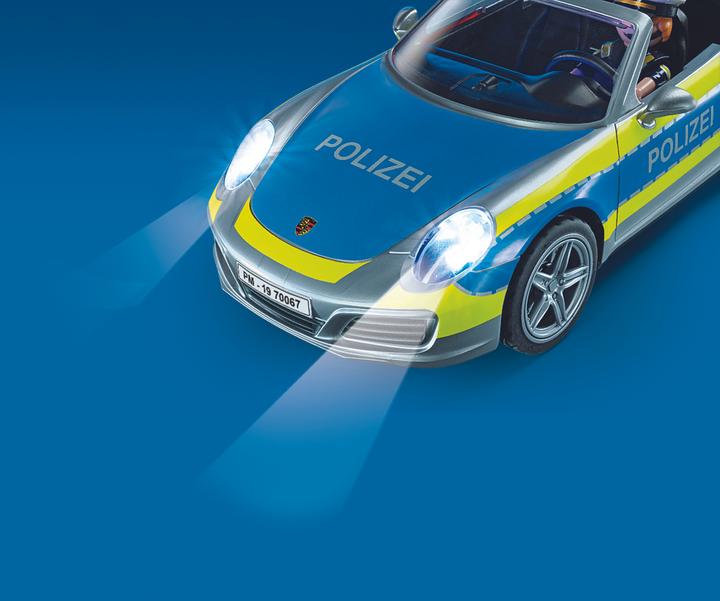Actual product image Playmobil Porsche 911 Carrera 4S Police (70067, Playmobil Porsche)