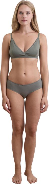 Image du produit Vertbaudet Lot de 2 soutiens-gorge souples de grossesse et d'allaitement avec décolleté enveloppant, coton bio (85 E)