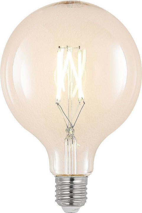 Arcchio LED-Lampe E27 6W 2.700K G125 Globe, Filament, klar (E27, 6 W, 770 lm, 1 x, E)