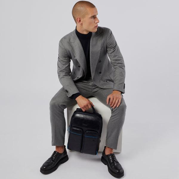 Actual product image Piquadro B2 Revamp - Fast Check Laptop Backpack 13" (11 l)