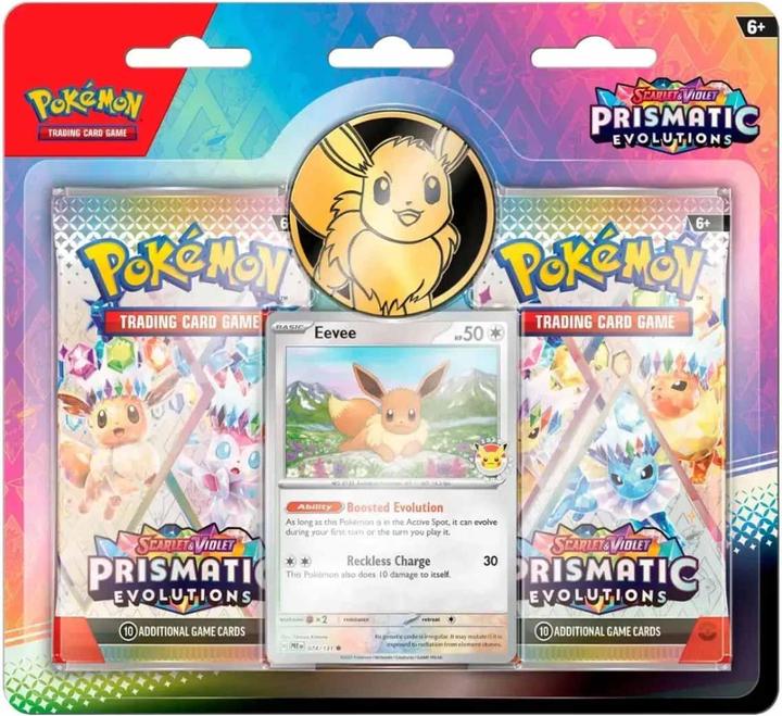Pokémon Prismatic Evolutions (Anglais, Blister Pack)