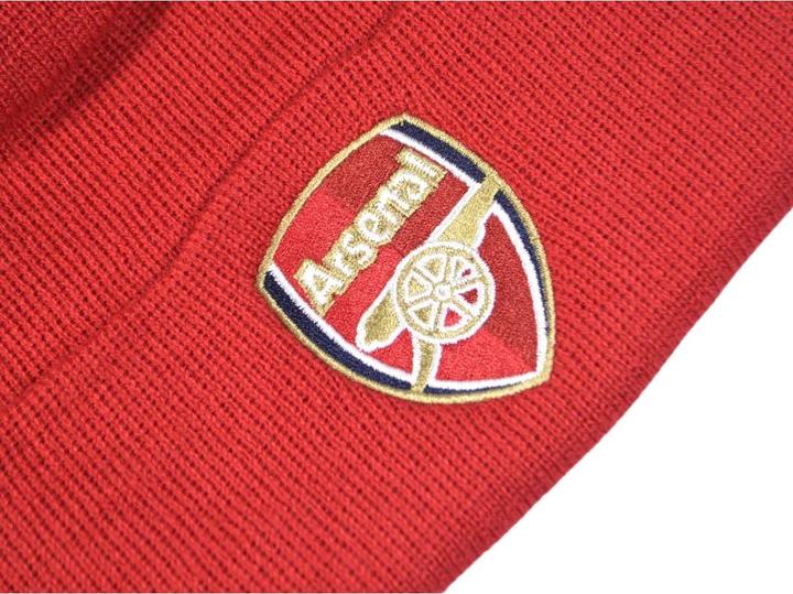 Actual product image Arsenal FC Crest Knitted Turn Up Beanie