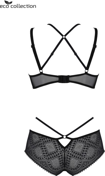 Immagine prodotto ECO Collection Drosera 2 pz reggiseno nero (XL)
