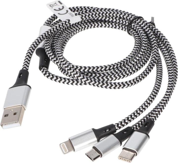 Produktbild Heitech 3 in 1 (1 m, USB 2.0)