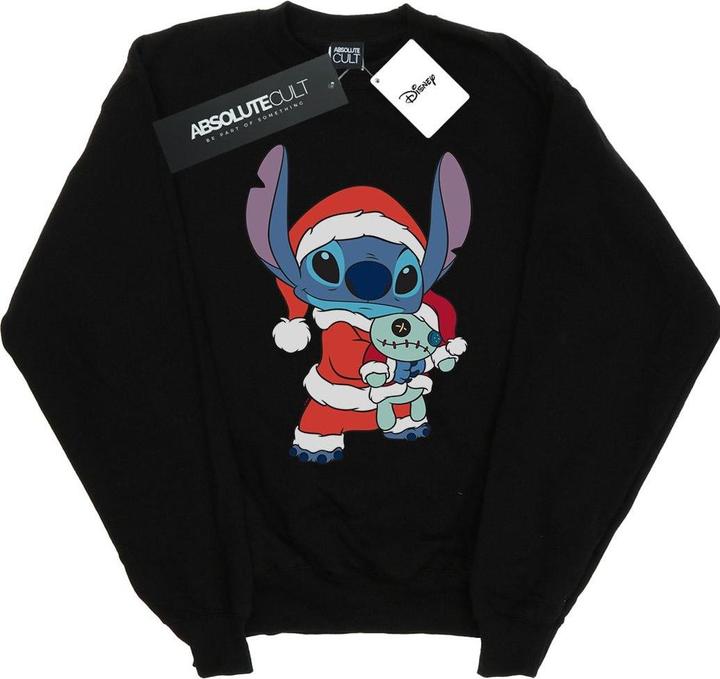 Disney Lilo And Stitch Stitch Christmas Sweatshirt (S)