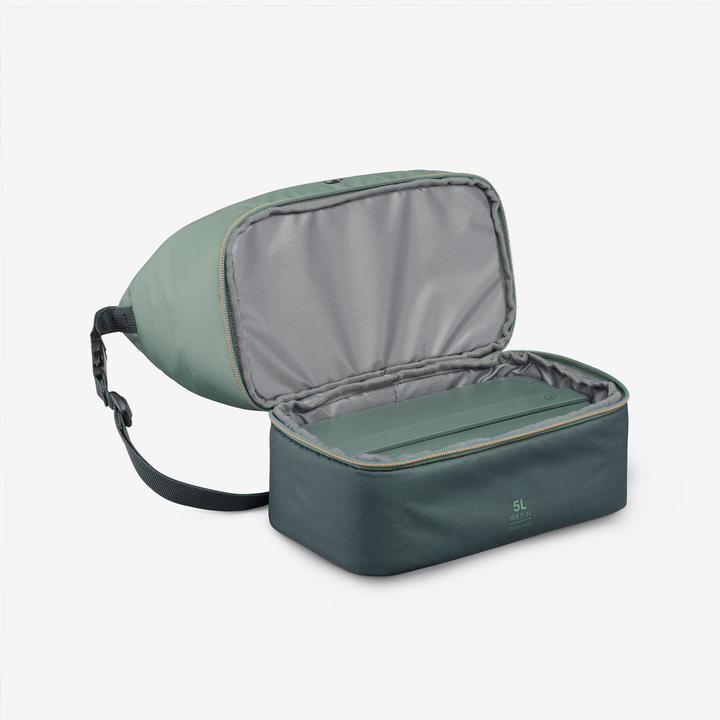 Produktbild Quechua Lunchbox Isolierbox 5 l inkl. 1-l-Lebensmitteldose aus Kunststoff - 100 (5 l)