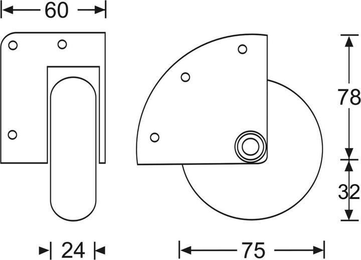 Actual product image Werkstarck Installation corner rollers