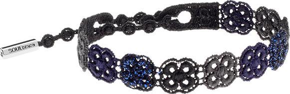 Soulbrace Armband Flower Power (26 cm, Textil Stickerei)