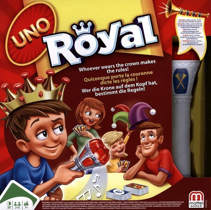 Produktbild Mattel Games UNO Royal (Deutsch, Französisch, Italienisch, Englisch)