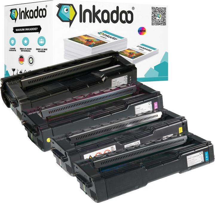 Produktbild Inkadoo Toner kompatibel mit Ricoh 406482 / TYPESPC310HE Toner