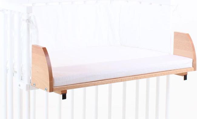 Produktbild Babybay Verbreiterungs-Set und Matratze Kernbuche geölt für Original