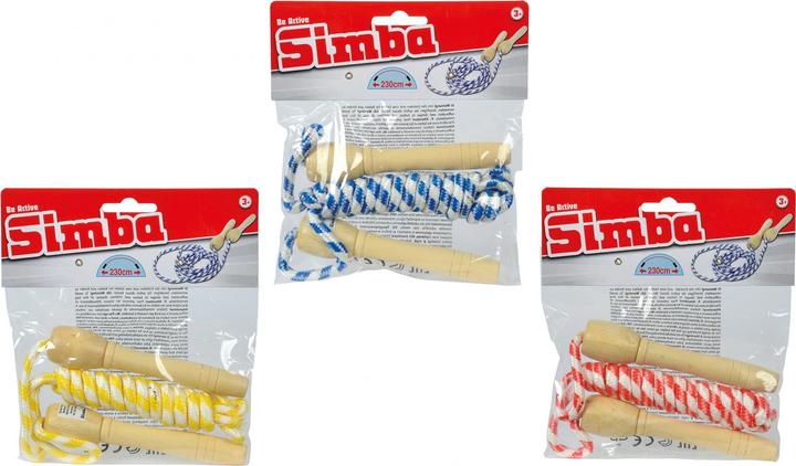Produktbild Simba Springseil Super Jump, 3-sort. (53 cm)