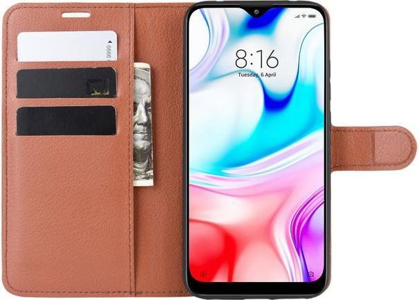 Image du produit MU Classic Série de couvertures de livres en cuir litchi (Xiaomi Redmi 8)