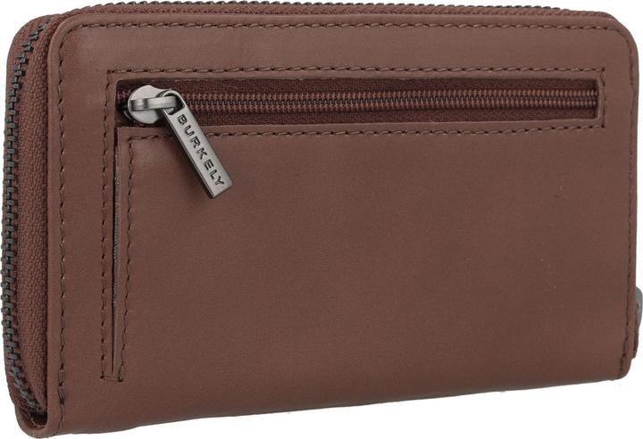 Actual product image Burkely Nocturnal Nova wallet RFID protection leather 14.5 cm
