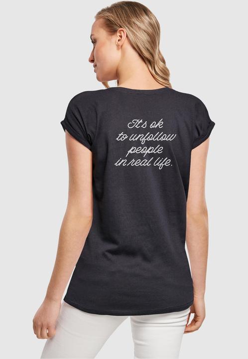 Actual product image Merchcode Ladies Heartbreak X Extended Shoulder Tee - 111573 (L)