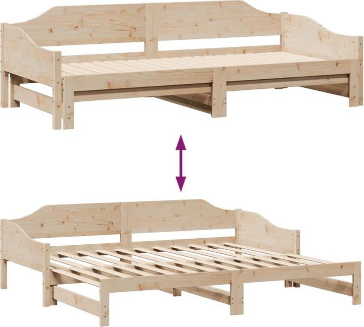 Immagine prodotto VidaXL Letto da giorno allungabile (90 x 200 cm)