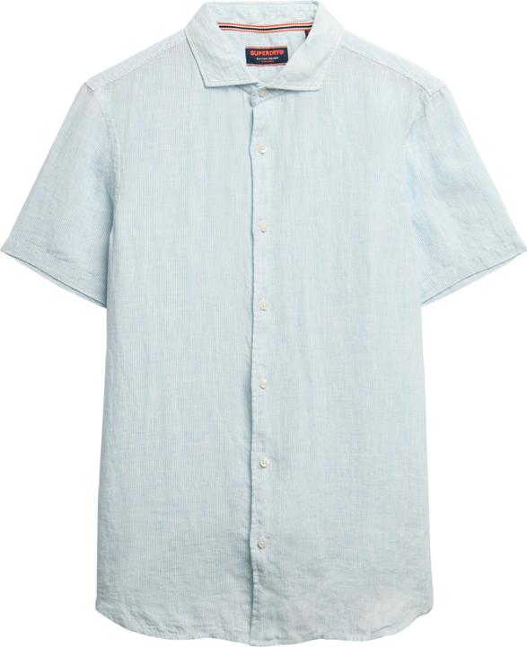 Lino ticking blu cielo